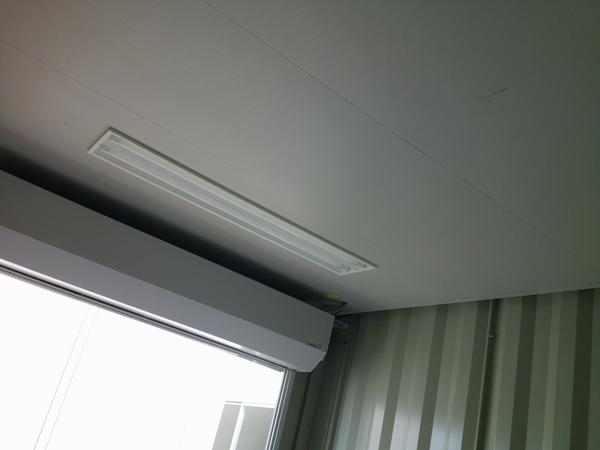 京都府木津川店/展示場の中古ユニットハウス・プレハブ・コンテナハウスCT-32JG(2.16坪)の各設備の照明器具