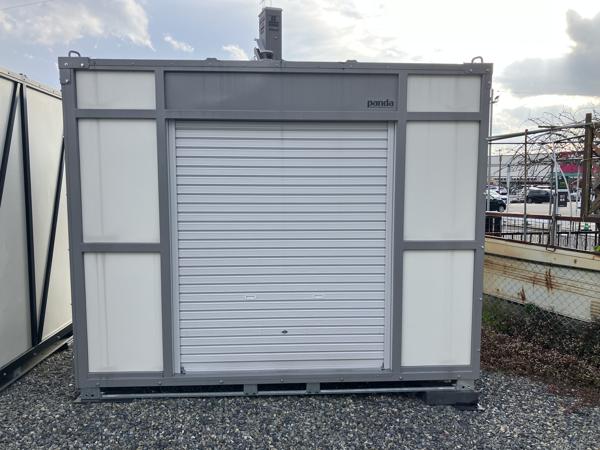 広島県広島八木店/展示場の新棟ユニットハウス・プレハブ・コンテナハウスPanda3.0 PS3K(1.60坪)の本体の外観