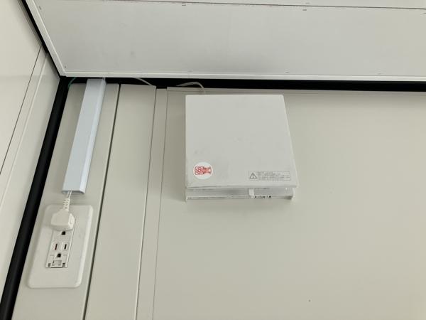 北海道函館店/展示場の新棟ユニットハウス・プレハブ・コンテナハウス29MSL(1.84坪)の各設備の換気扇