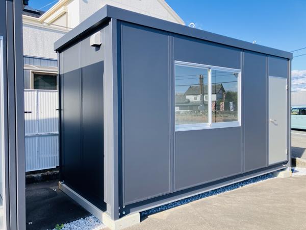 高知県土佐店/展示場の新棟ユニットハウス・プレハブ・コンテナハウス47MSL(3.02坪)の本体の外観