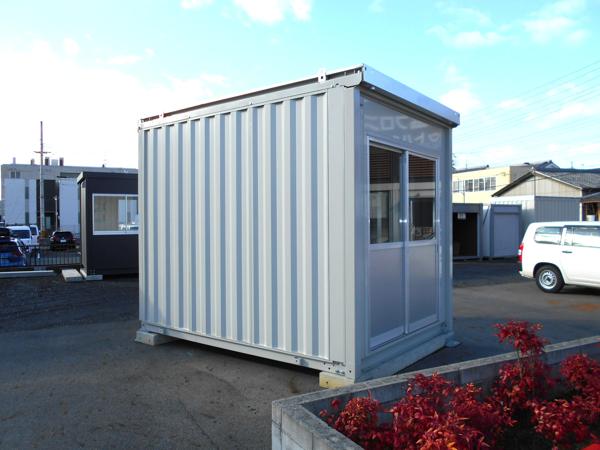 京都府宇治出張所/展示場の中古ユニットハウス・プレハブ・コンテナハウスCT-32JG(2.16坪)の本体の外観