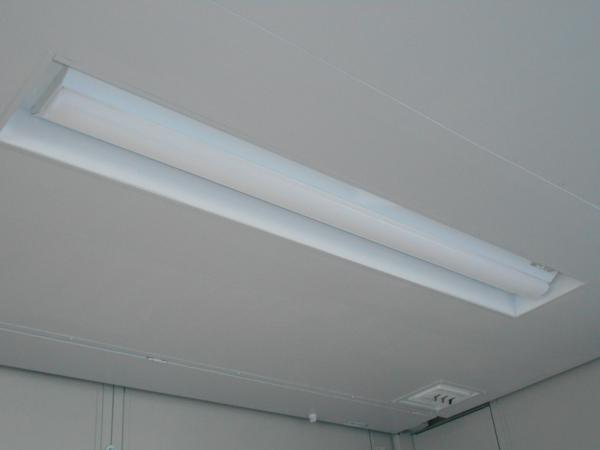 京都府宇治出張所/展示場の中古ユニットハウス・プレハブ・コンテナハウスCT-54J(7.78坪)の各設備の照明器具