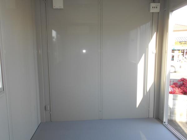 京都府宇治出張所/展示場の中古ユニットハウス・プレハブ・コンテナハウスCT-32J(2.16坪)の本体の内観