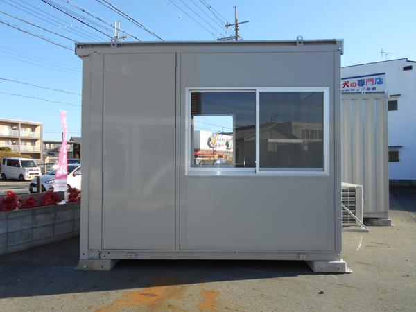京都府宇治出張所/展示場の中古ユニットハウス・プレハブ・コンテナハウスCT-32J(2.16坪)の本体の外観