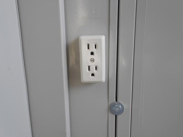 福島県須賀川店/展示場の中古ユニットハウス・プレハブ・コンテナハウスCT-32J(2.16坪)の各設備のコンセント