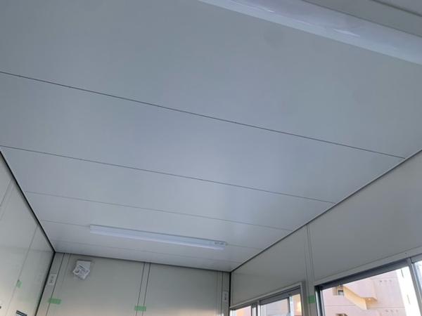 栃木県宇都宮戸祭店/展示場の新棟ユニットハウス・プレハブ・コンテナハウス47MSL(3.02坪)の本体の内観