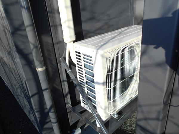 京都府宇治出張所/展示場の中古ユニットハウス・プレハブ・コンテナハウスCT-41J(2.83坪)の各設備のエアコン