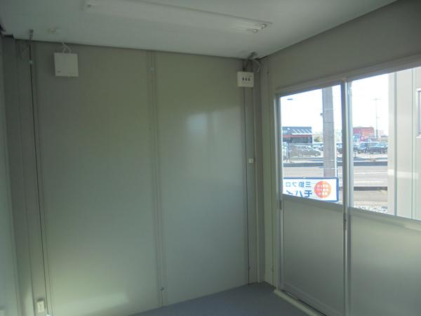 宮城県大崎店/展示場の中古ユニットハウス・プレハブ・コンテナハウスCT-32J(2.16坪)の本体の内観