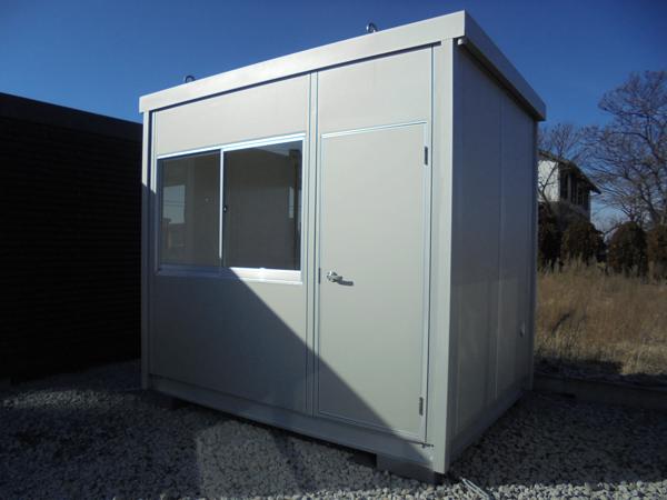 宮城県大崎店/展示場の新棟ユニットハウス・プレハブ・コンテナハウス29MSL(1.84坪)の本体の外観