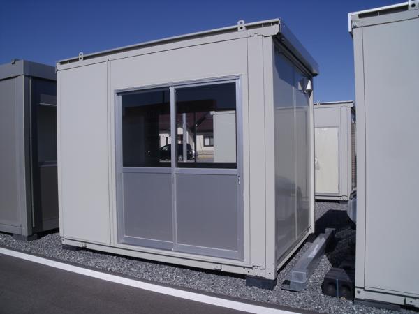 埼玉県花園インター店/展示場の中古ユニットハウス・プレハブ・コンテナハウスCT-32J(2.16坪)の本体の外観