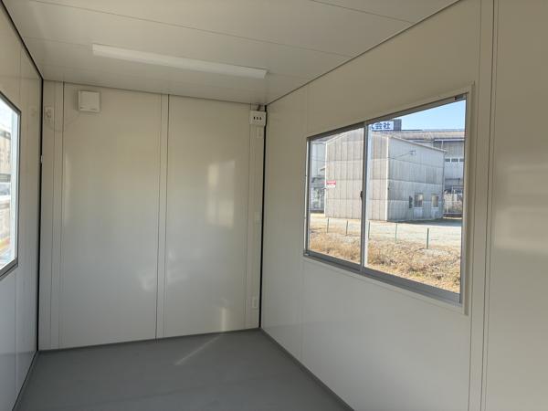 岡山県東岡山店/展示場の新棟ユニットハウス・プレハブ・コンテナハウス47MSL(3.02坪)の本体の内観