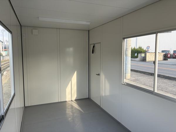 岡山県東岡山店/展示場の新棟ユニットハウス・プレハブ・コンテナハウス47MSL(3.02坪)の本体の内観