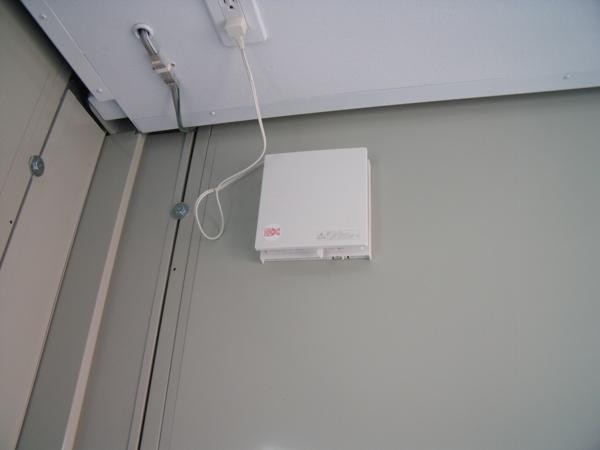 埼玉県花園インター店/展示場の中古ユニットハウス・プレハブ・コンテナハウスCT-32J(2.16坪)の各設備の換気扇