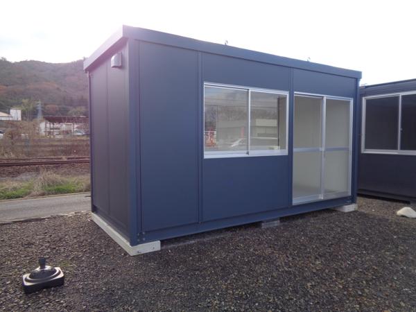 岡山県津山店/展示場の新棟ユニットハウス・プレハブ・コンテナハウス47MSL(3.02坪)の本体の外観