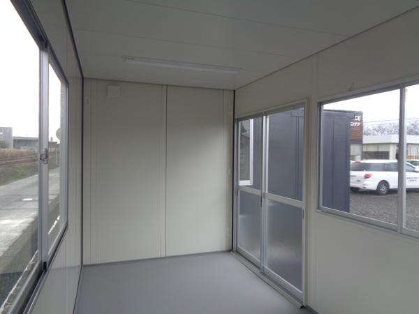 岡山県津山店/展示場の新棟ユニットハウス・プレハブ・コンテナハウス47MSL(3.02坪)の本体の内観