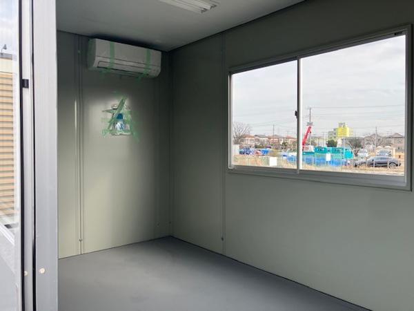 千葉県市原店/展示場の中古ユニットハウス・プレハブ・コンテナハウスCT-41J(2.83坪)の本体の内観