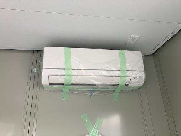 千葉県市原店/展示場の中古ユニットハウス・プレハブ・コンテナハウスCT-41J(2.83坪)の各設備のエアコン