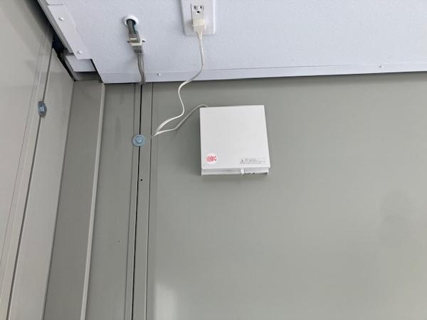 千葉県市原店/展示場の中古ユニットハウス・プレハブ・コンテナハウスCT-41J(2.83坪)の各設備の換気扇