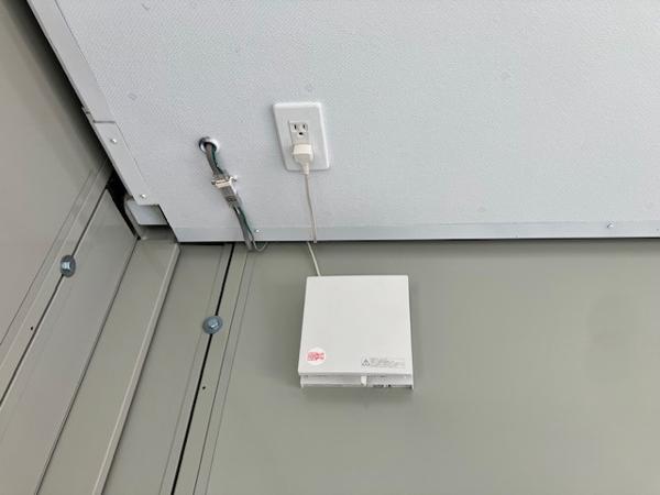 千葉県市原店/展示場の中古ユニットハウス・プレハブ・コンテナハウスCT-32J(2.16坪)の各設備の換気扇