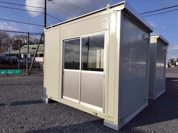 茨城県小美玉店/展示場の中古ユニットハウス・プレハブ・コンテナハウスCT-32J(2.16坪)の本体の外観