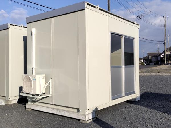 茨城県小美玉店/展示場の中古ユニットハウス・プレハブ・コンテナハウスCT-32J(2.16坪)の本体の外観