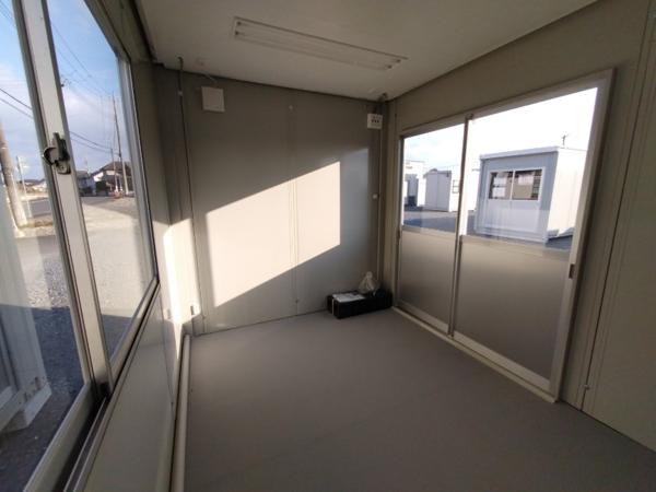 茨城県小美玉店/展示場の中古ユニットハウス・プレハブ・コンテナハウスCT-32J(2.16坪)の本体の内観