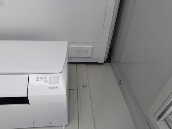 茨城県小美玉店/展示場の中古ユニットハウス・プレハブ・コンテナハウスCT-32J(2.16坪)の各設備のコンセント