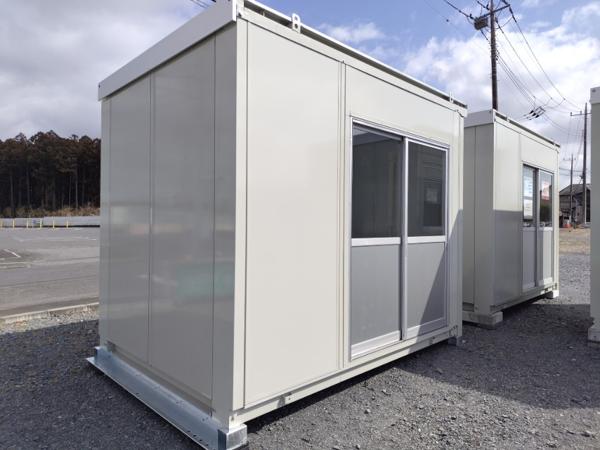 茨城県小美玉店/展示場の中古ユニットハウス・プレハブ・コンテナハウスCT-32J(2.16坪)の本体の外観