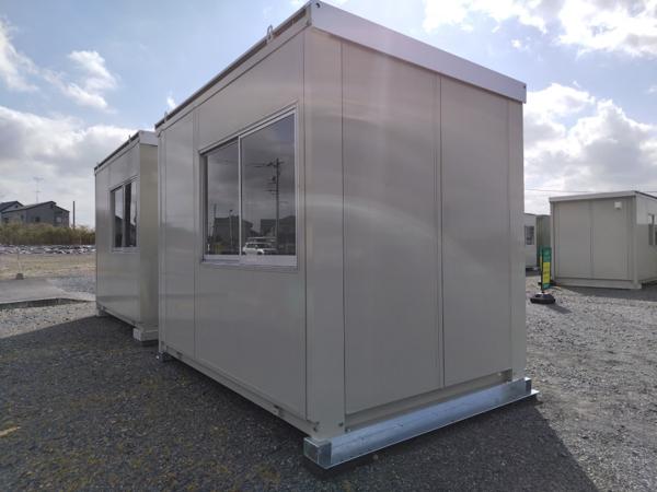 茨城県小美玉店/展示場の中古ユニットハウス・プレハブ・コンテナハウスCT-32J(2.16坪)の本体の外観