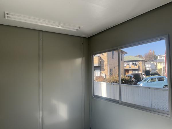 東京都町田店/展示場の中古ユニットハウス・プレハブ・コンテナハウスCT-32J(2.16坪)の各設備の照明器具