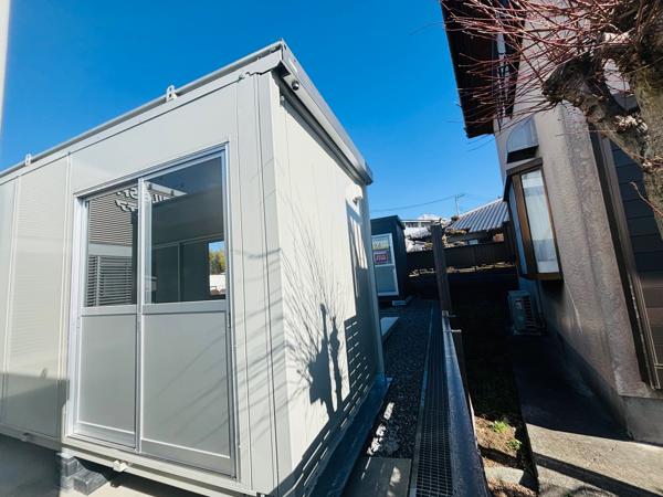 静岡県富士宮店/展示場の中古ユニットハウス・プレハブ・コンテナハウスCT-41J(2.83坪)の本体の外観