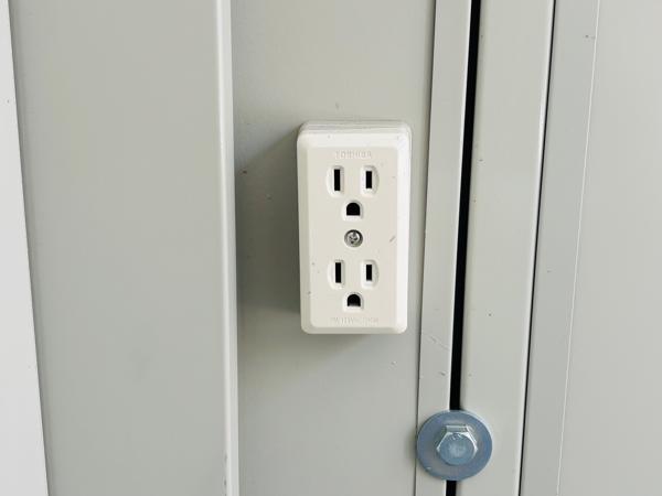 静岡県富士宮店/展示場の中古ユニットハウス・プレハブ・コンテナハウスCT-41J(2.83坪)の各設備のコンセント