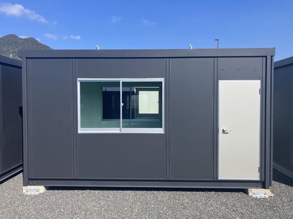 鹿児島県鹿屋店/展示場の新棟ユニットハウス・プレハブ・コンテナハウス47MSL(3.02坪)の本体の外観