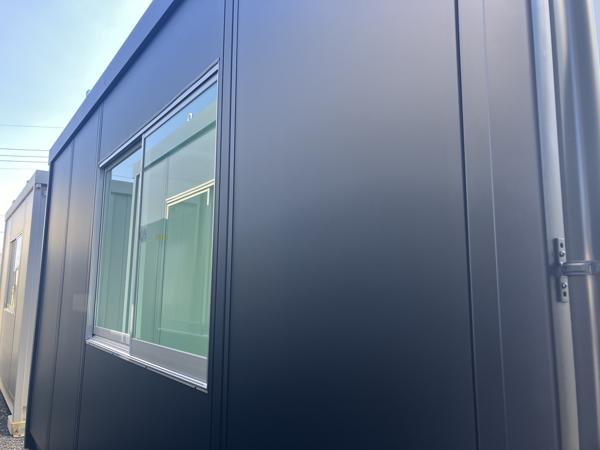 鹿児島県鹿屋店/展示場の新棟ユニットハウス・プレハブ・コンテナハウス47MSL(3.02坪)の本体の外観