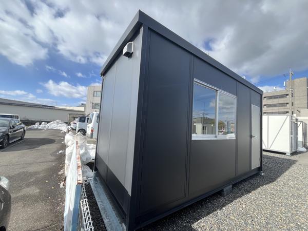 福井県福井店/展示場の新棟ユニットハウス・プレハブ・コンテナハウス47MSL(3.02坪)の本体の外観