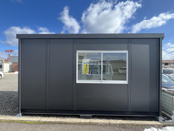 福井県福井店/展示場の新棟ユニットハウス・プレハブ・コンテナハウス47MSL(3.02坪)の本体の外観