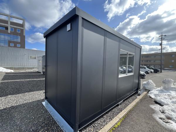 福井県福井店/展示場の新棟ユニットハウス・プレハブ・コンテナハウス47MSL(3.02坪)の本体の外観