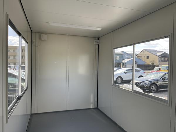 福井県福井店/展示場の新棟ユニットハウス・プレハブ・コンテナハウス47MSL(3.02坪)の本体の内観