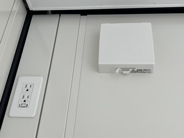 福井県福井店/展示場の新棟ユニットハウス・プレハブ・コンテナハウス47MSL(3.02坪)の各設備の給気口