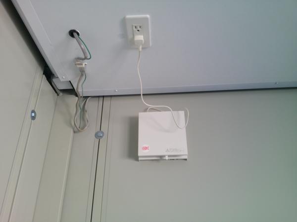 京都府木津川店/展示場の中古ユニットハウス・プレハブ・コンテナハウスCT-41J(2.84坪)の各設備の換気扇