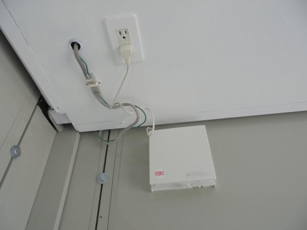 山口県山口出張所/総合展示場の中古ユニットハウス・プレハブ・コンテナハウスCT-32J(2.16坪)の各設備の換気扇