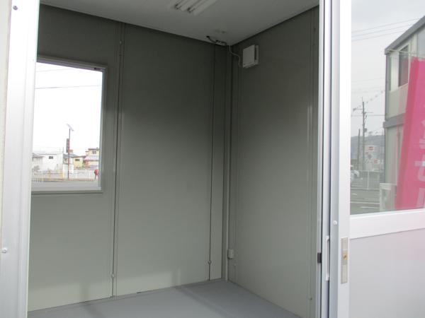 京都府亀岡店/展示場の中古ユニットハウス・プレハブ・コンテナハウスCT-32J(2.16坪)の本体の内観