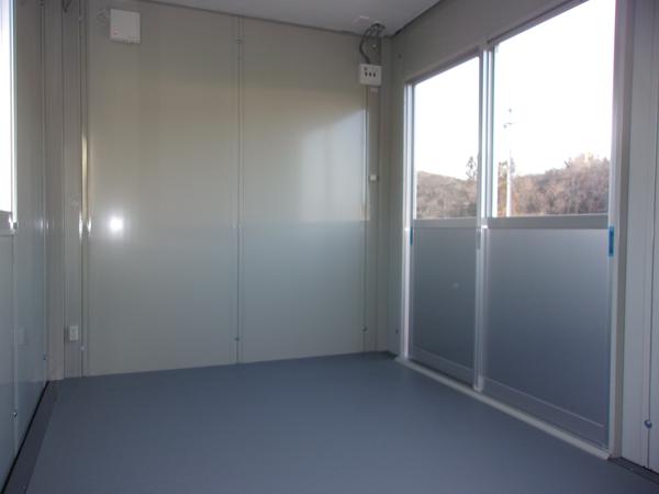 福島県白河店/展示場の中古ユニットハウス・プレハブ・コンテナハウスCT-41J(2.83坪)の本体の内観