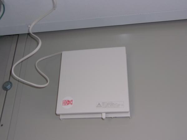 福島県白河店/展示場の中古ユニットハウス・プレハブ・コンテナハウスCT-41J(2.83坪)の各設備の換気扇