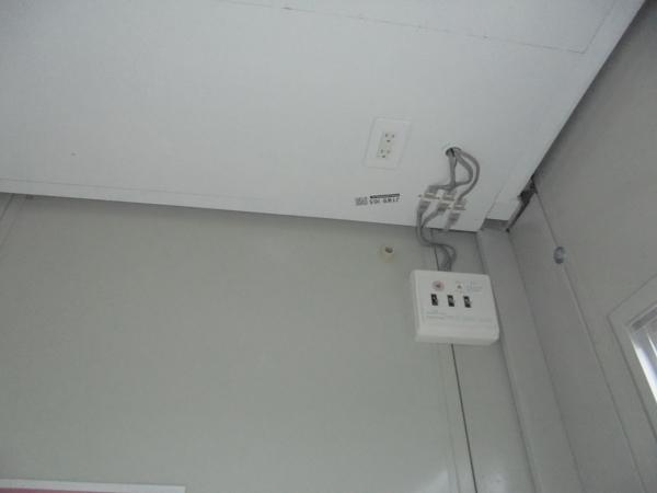 茨城県牛久店/展示場の中古ユニットハウス・プレハブ・コンテナハウスCT-41J(2.83坪)の本体の内観