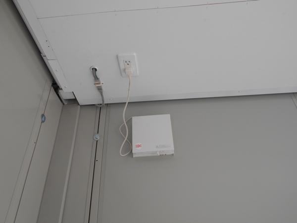 茨城県鹿嶋店/展示場の中古ユニットハウス・プレハブ・コンテナハウスCT-41J(2.83坪)の各設備の換気扇