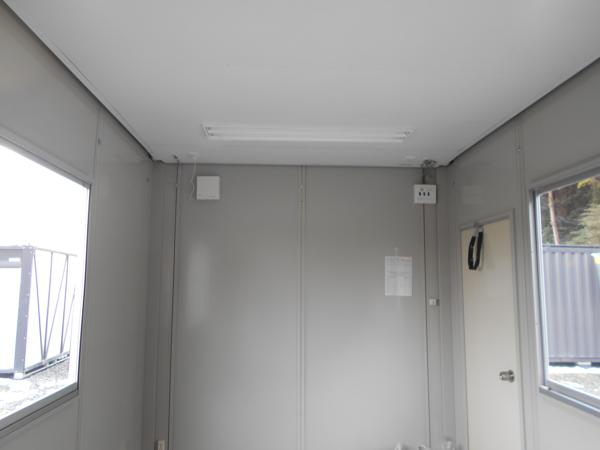 茨城県鹿嶋店/展示場の中古ユニットハウス・プレハブ・コンテナハウスCT-41J(2.83坪)の各設備の照明器具