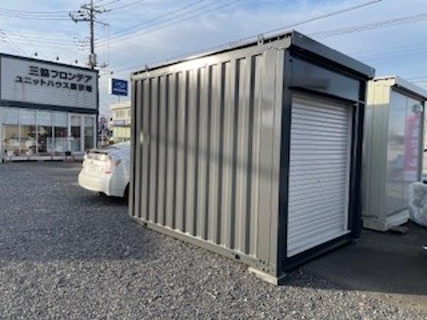 栃木県鹿沼店/展示場の中古ユニットハウス・プレハブ・コンテナハウスCT-32JG(2.16坪)の本体の外観