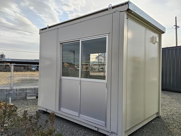 静岡県藤枝店/展示場の中古ユニットハウス・プレハブ・コンテナハウスCT-32J(2.16坪)の本体の外観