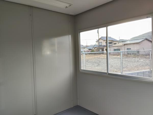 静岡県藤枝店/展示場の中古ユニットハウス・プレハブ・コンテナハウスCT-32J(2.16坪)の本体の内観